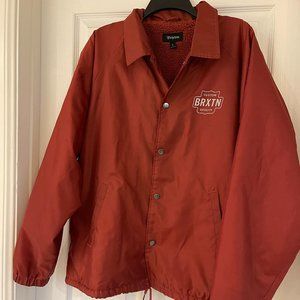 Brixton Windbreaker Jacket Mens Large